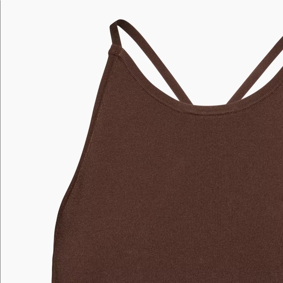 ⭐️SOLD⭐️ Aritzia Babaton Sculpt Knit Halter Dress - Picture 7 of 8